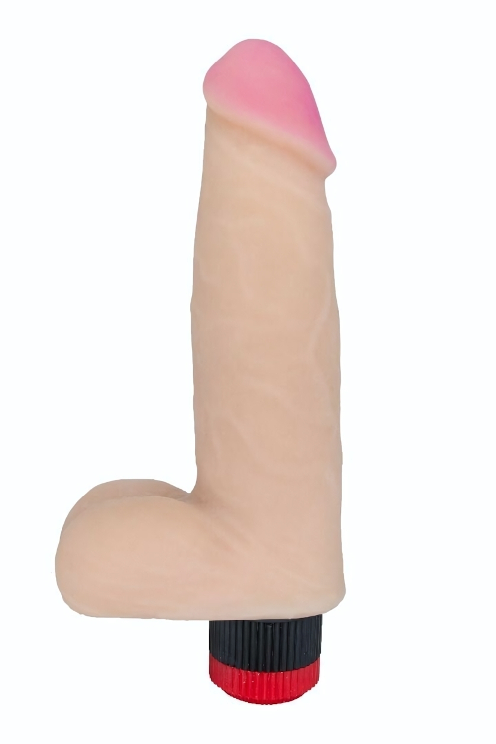 Телесный вибромассажёр HUMAN COPY 5,5 - 17 см. (Цвет: телесный)