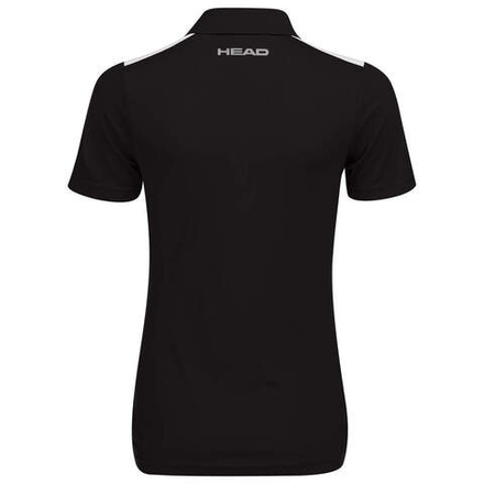 Женское поло Head Club 22 Tech Polo Shirt W - black