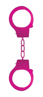 Розовые наручники OUCH! Pink (Цвет: розовый)