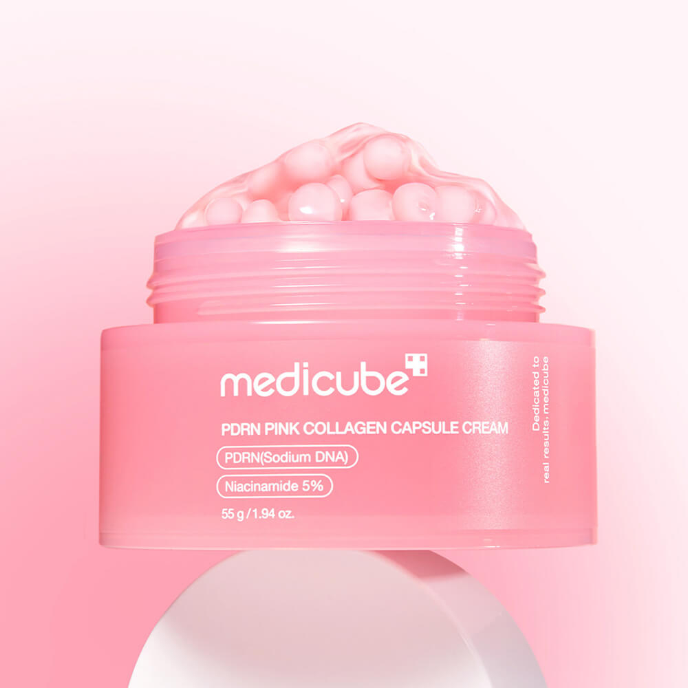 MEDICUBE Капсульный крем с коллагеном и ПДРН PDRN Pink Collagen Capsule Cream
