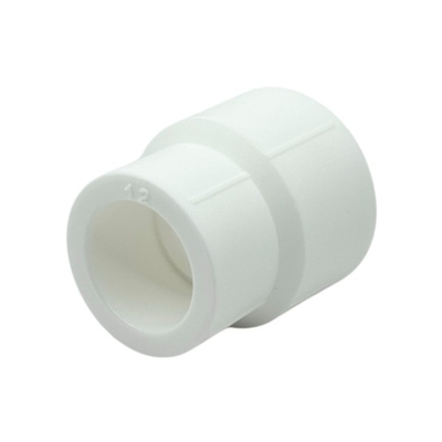 Муфта полипропиленовая переходная TEBO 25x20 ВН-ВН (труба-труба)