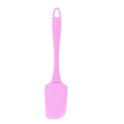 Лопатка кулинарная силиконовая 24х5х0,8см (4вида) (силикон,полипропилен) (упаковочный пакет)