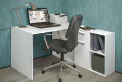 Стол письменный Лайт 03.245.01, Белый