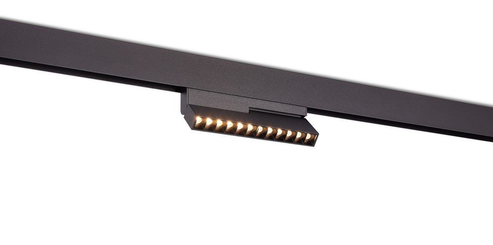 Светодиодный светильник EYE TURN для SPACE Track system 12Вт,  L195мм,  767Лм,  30°,  3000К,  диммируемый 0-10В,  Ra >90,  черный