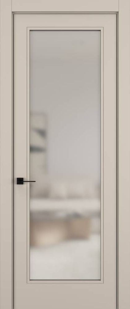 Дверь 01V HARMONY Матовый Светлый Бежевый