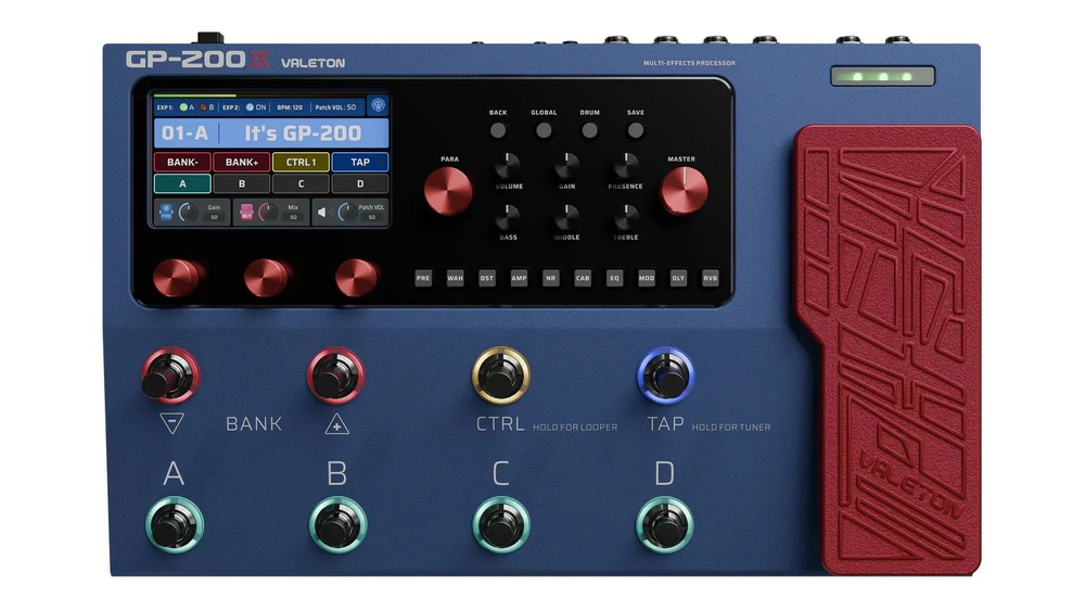 Гитарный процессор эффектов Valeton GP-200X