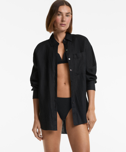 OYSHO Трусы-бразильяно с U-образным вырезозом, черный