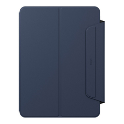 Uniq для iPad Air 11 (2024/25) чехол ROVUS SnapMount Magnetic 360 Rotating Detachable Navy Blue