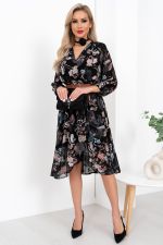 Платье Адель (черный) Р11-2003 Nikol (Акция)