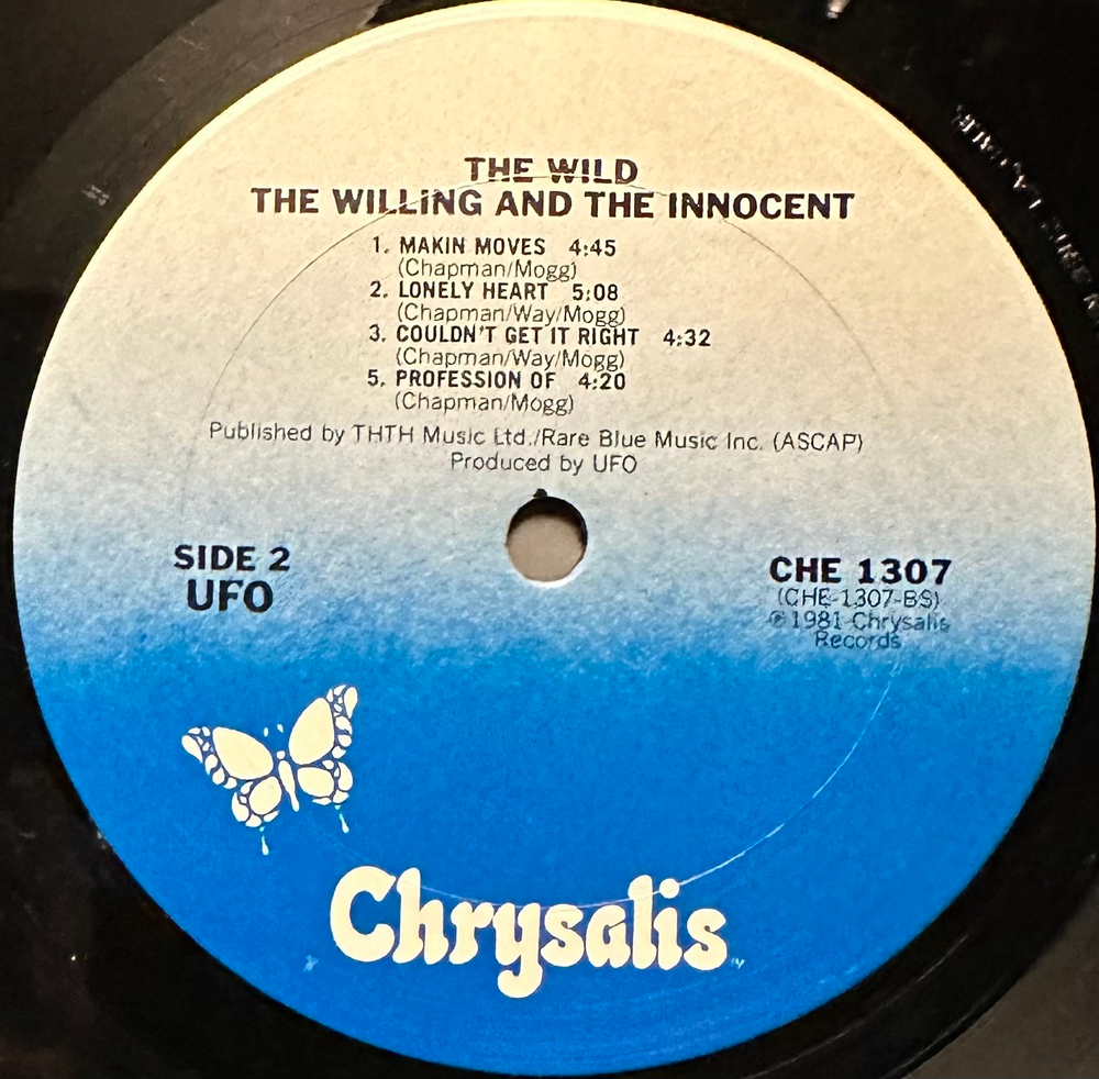 UFO - The Wild The Willing And The Innocent (США 1981г.)