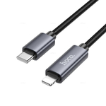 Кабель Type-C на Lightning 27W Hoco X112 (black) (Краснодар склад)