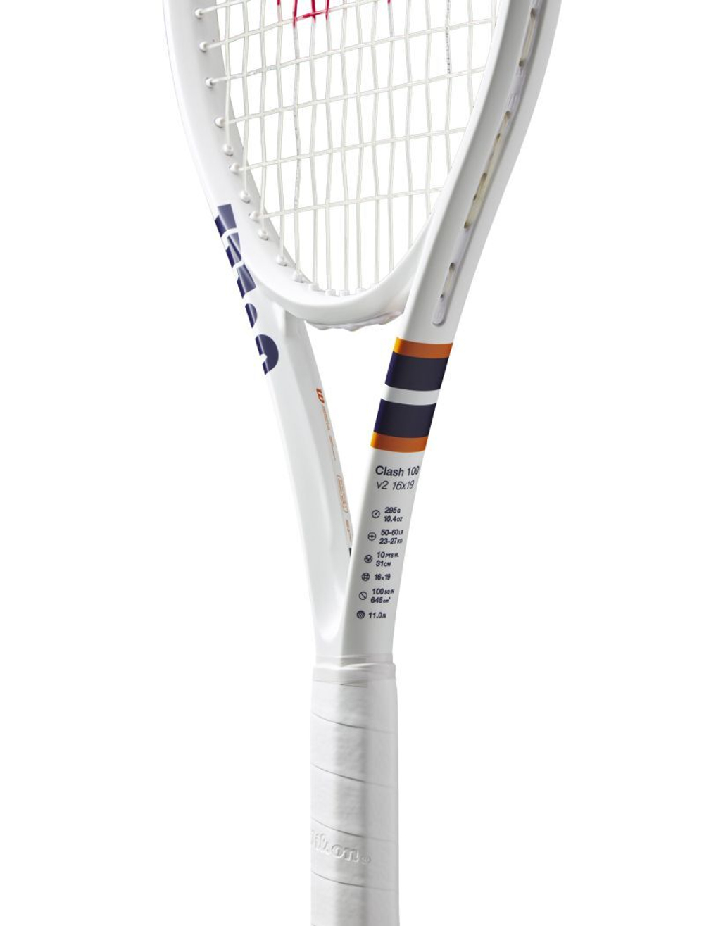 Теннисная ракетка Wilson Clash 100 V2 Roland Garros 2023