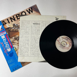 Винтажная виниловая пластинка LP Rainbow Straight Between The Eyes (Japan 1982) (Obi) Tite Squeeze 28MM 0152