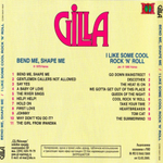 Gilla / Bend Me Shape Me / I Like Some Cool Rock 'n' Roll (CD)