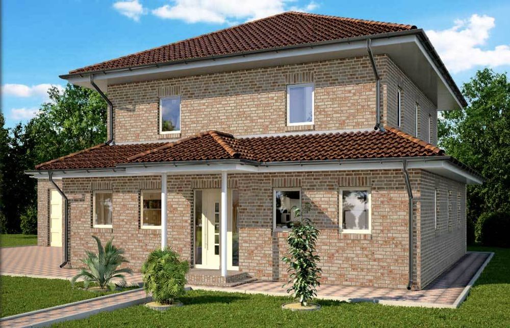 Roben, Geestbrand Bunt-weiss, облицовочная клинкерная плитка под старину, белый пестрый