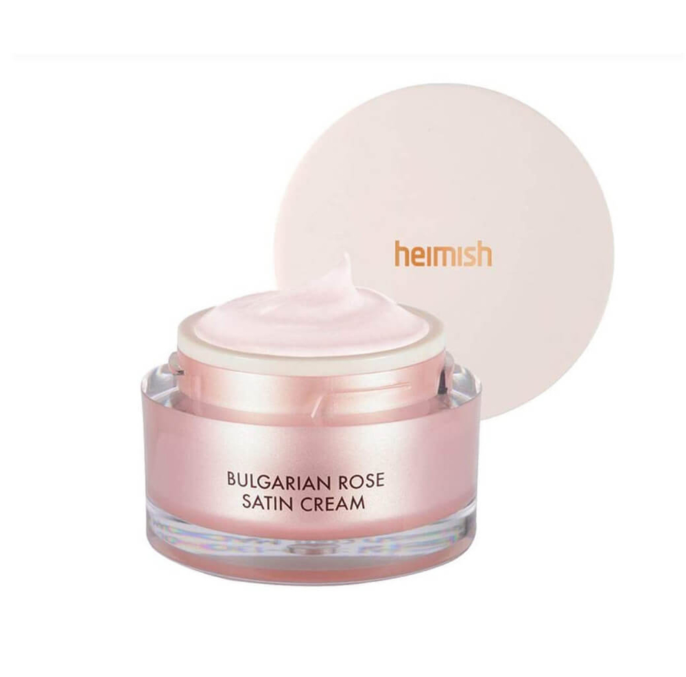 Крем питательный корректирующий на основе болгарской розы HEIMISH Bulgarian Rose Satin Cream 55 мл