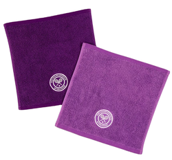 Теннисное полотенце Wimbledon Face 2P - Purple