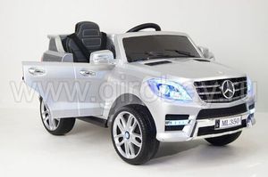 Детский электромобиль River Toys MERCEDES-BENZ ML350 серебристый