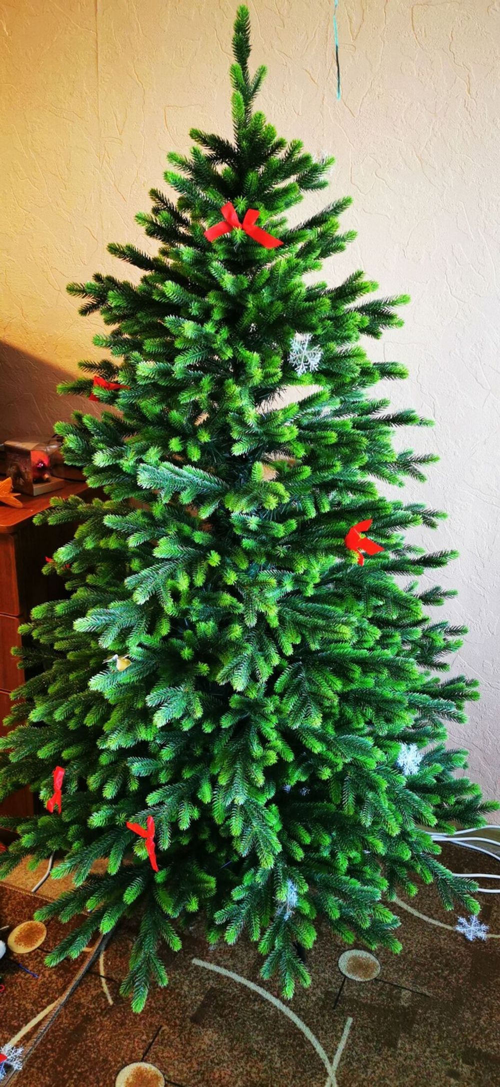 Ель искусственная «Мисхор» (Литая хвоя) 210 см / 2.1 м