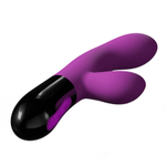 Фиолетовый вибратор-кролик 20,4см Adrien Lastic Gaia 2.0 Rampant Rabbit Vibrator Purple