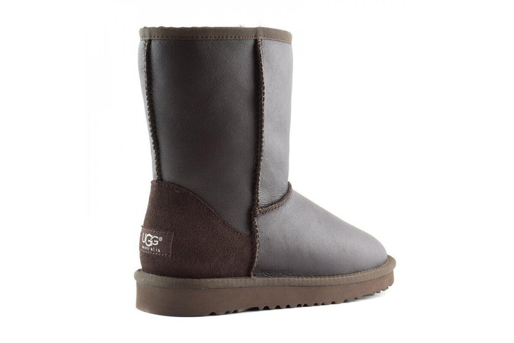 UGG Classic Short Metallic Chocolate