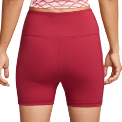 Женские теннисные шорты Nike Dri-Fit Club 4" Short - noble red/white - Red