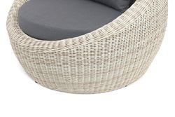 "Барселона" кресло из искусственного ротанга, цвет бежевый