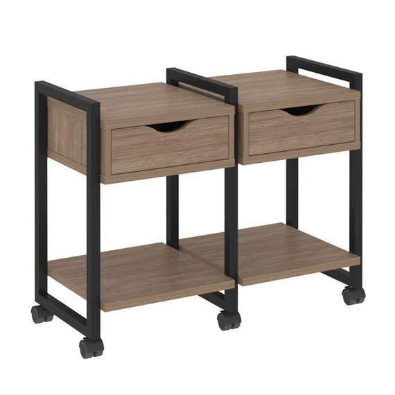 Лофт Тумба на колесных опорах VR.L-TN-1.K 970*460*767