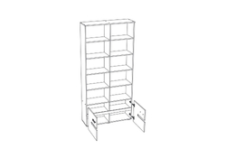 Стеллаж Ким