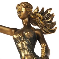 Статуэтка Фемида 3 Бронза