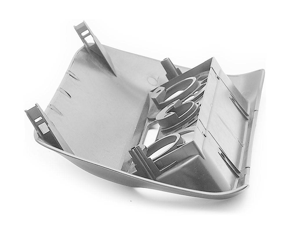 Переходная рамка магнитолы MITSUBISHI LANCER IX 2000-2010 (для переноса органов управления климатом)