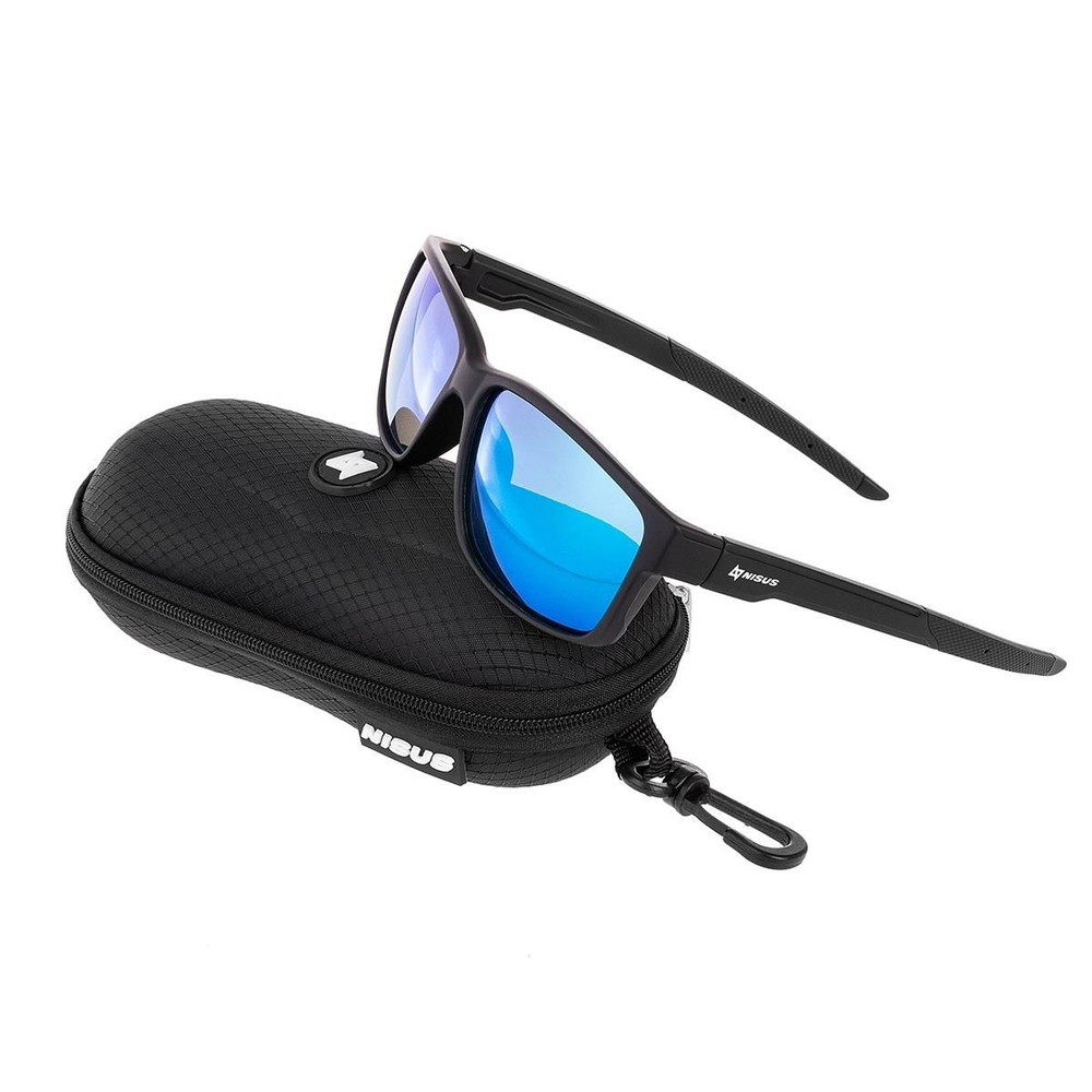 Очки поляризационные Nisus (N-OP-PF2015-C) (коричневый) в жестком чехле