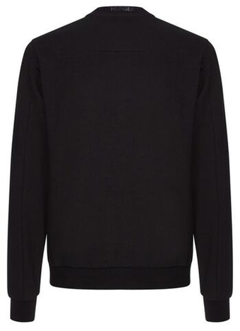 Мужская теннисная кофта Tommy Hilfiger Tech Essentials Crew - черный