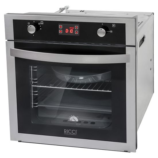Газовый духовой шкаф RICCI RGO-650IX