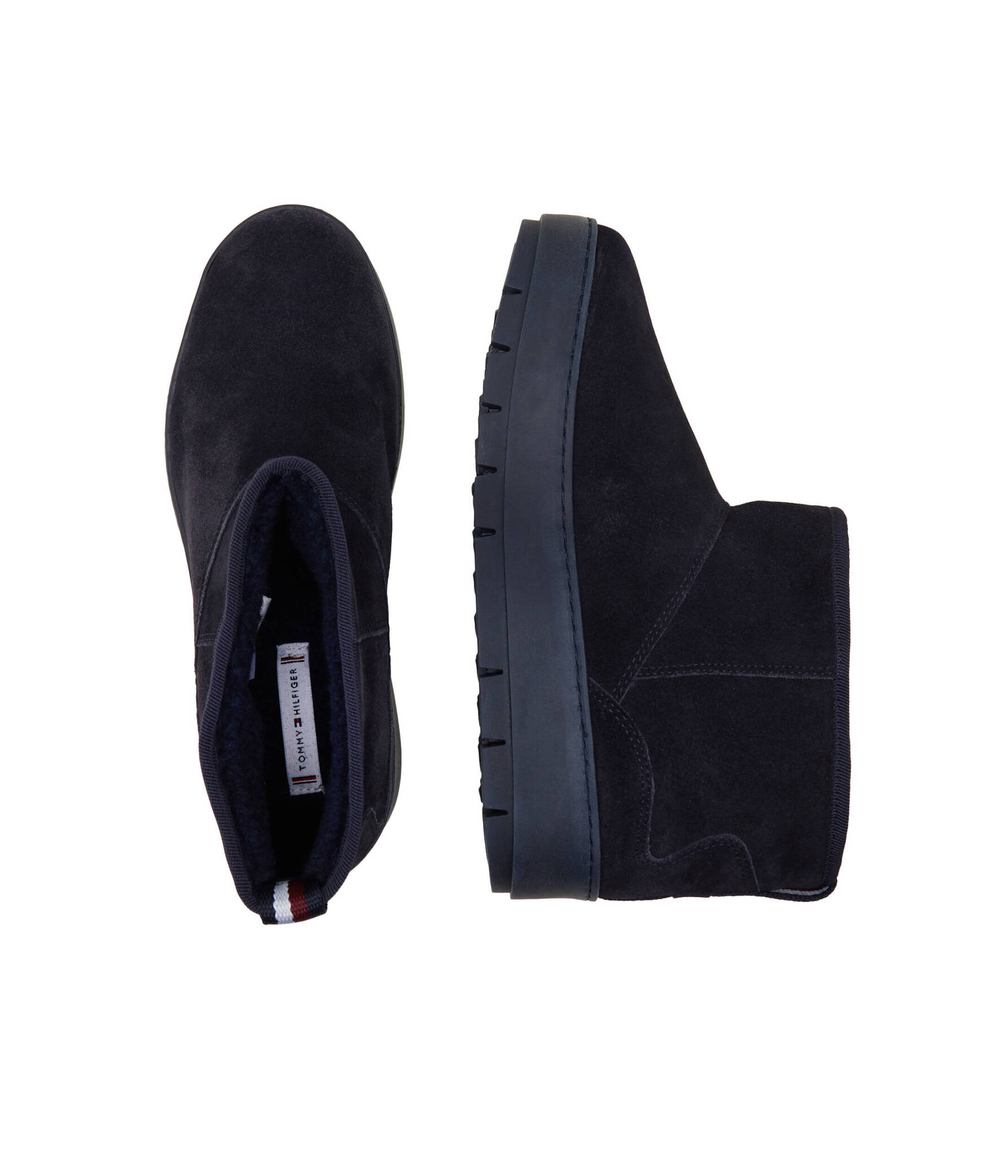 Кожаные угли Tommy Hilfiger - темно-синий(FW0FW07662)