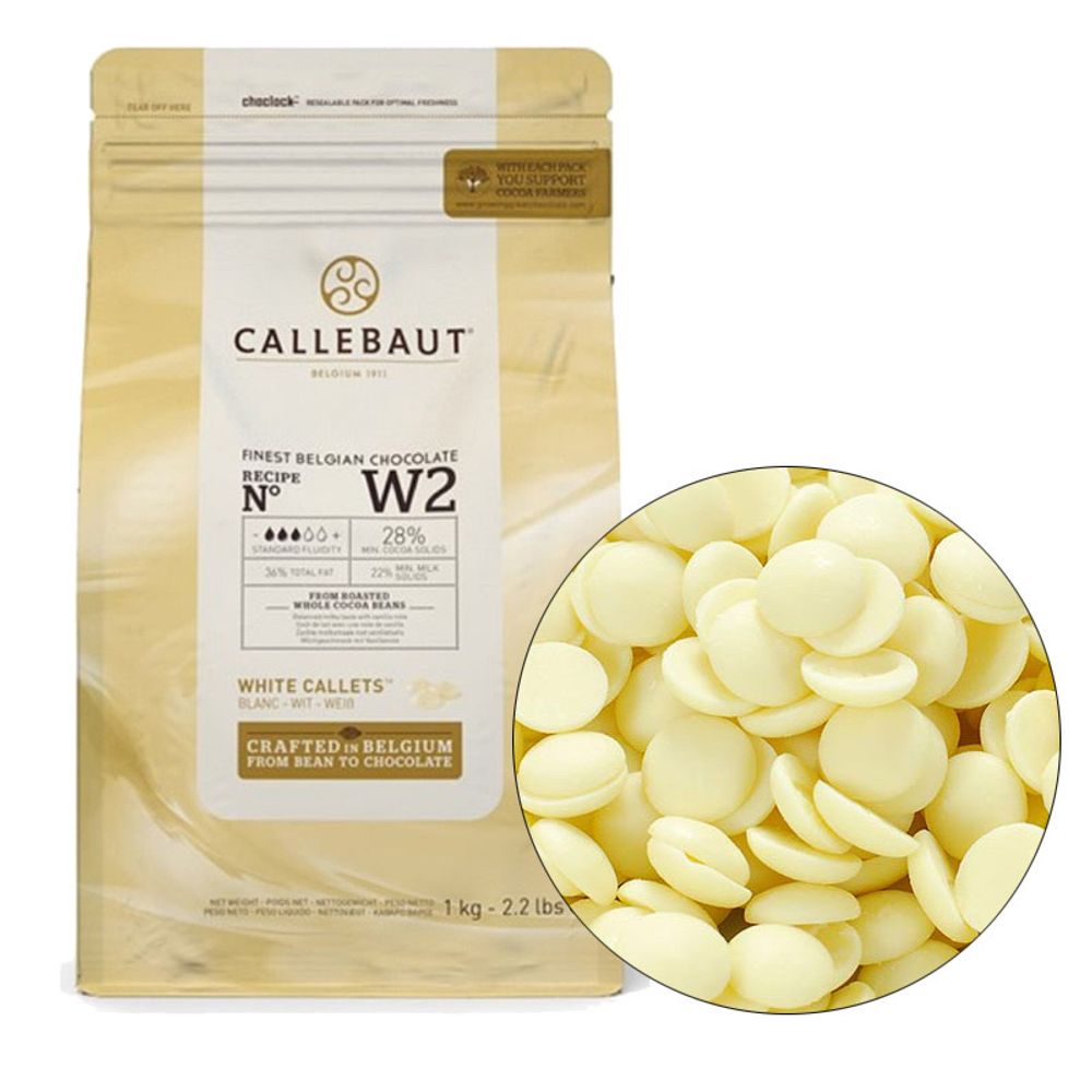 Шоколад Callebaut белый 25,9% 250гр