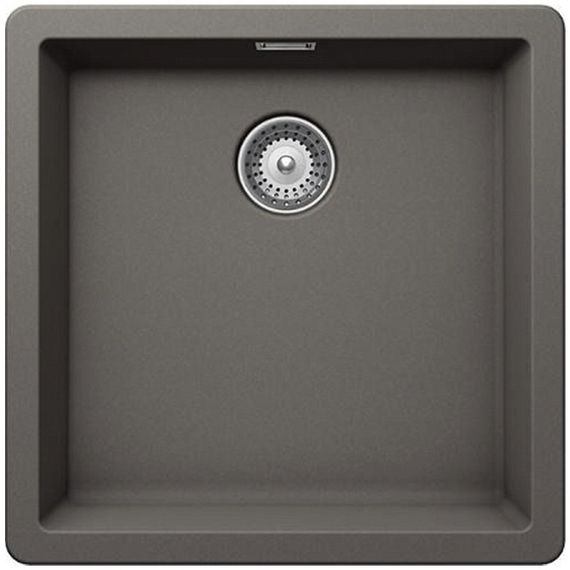 Мойка SCHOCK Greenwich 50 Cristadur 456х456 серебристый камень