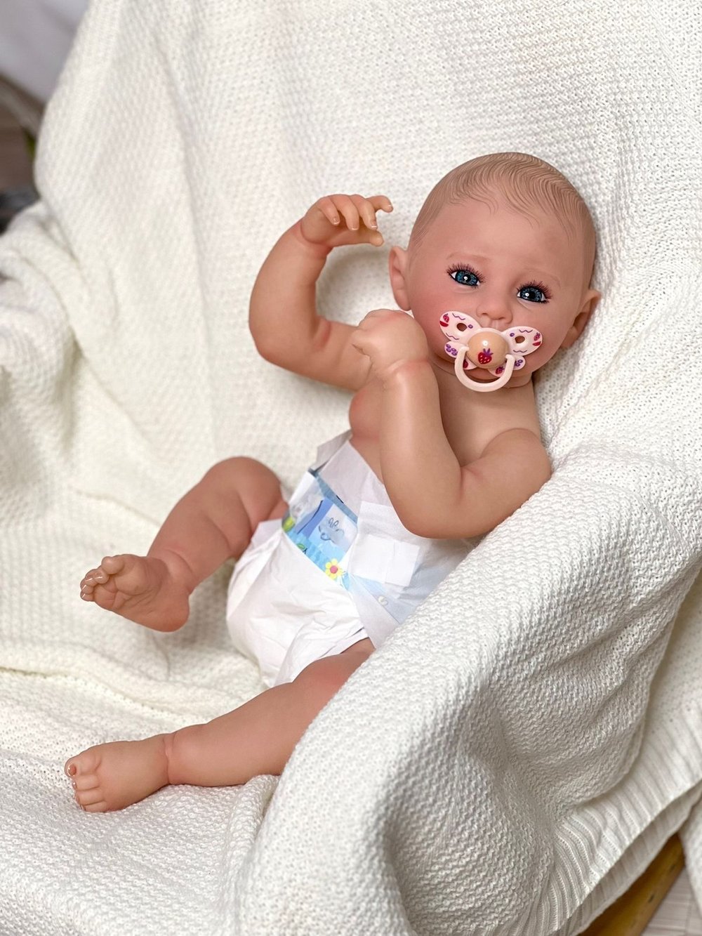 Кукла Реборн виниловая 48см (FA-913)