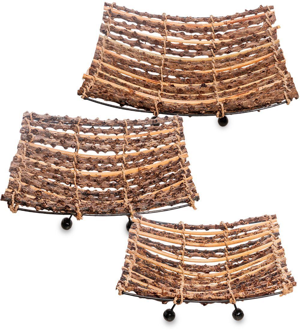 Decor and Gift 63-014 Комплект декоративных корзинок 3 шт. (о.Бали)