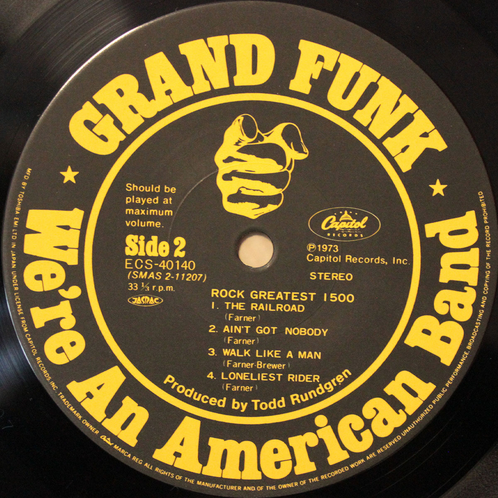 Grand Funk Railroad / We're An American Band (LP)
