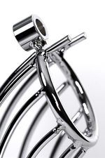 Пояс верности мужской, TOYFA METAL (серебристый) (Цвет: серебряный)