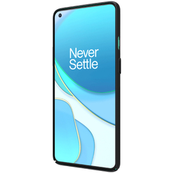 Тонкий чехол черного цвета для OnePlus 8T от Nillkin, серия Super Frosted Shield