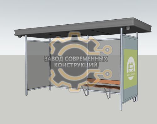 Остановочный павильон "Умник" - В1