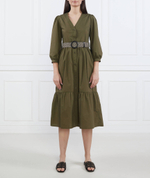 Платье с ремешком Liu Jo - хаки(WA3112 TS456)