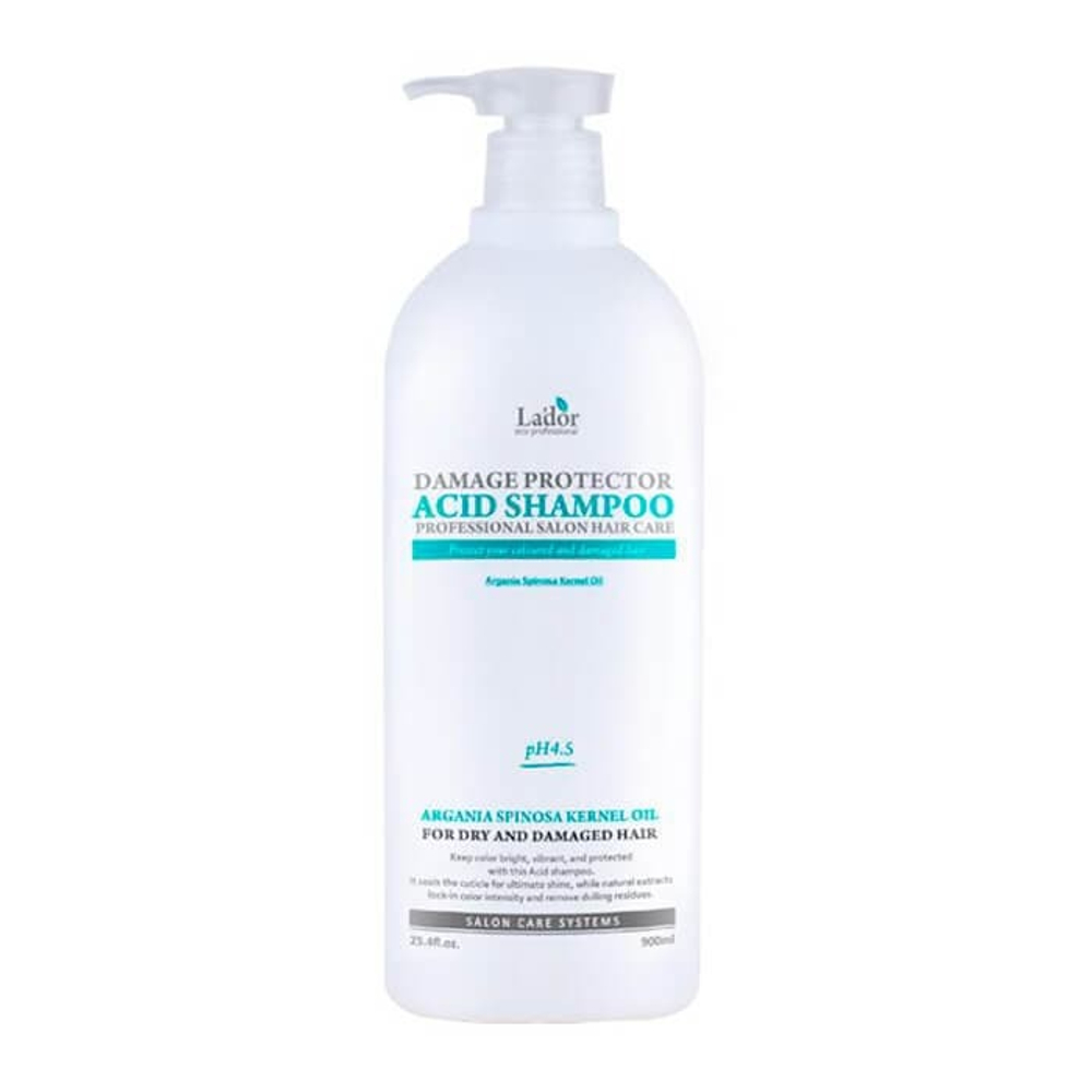 Шампунь для волос с аргановым маслом La`dor Damage Protector Acid Shampoo 900 мл.