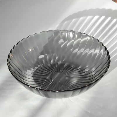 Тарелка суповая "Магия" 19,5см графит