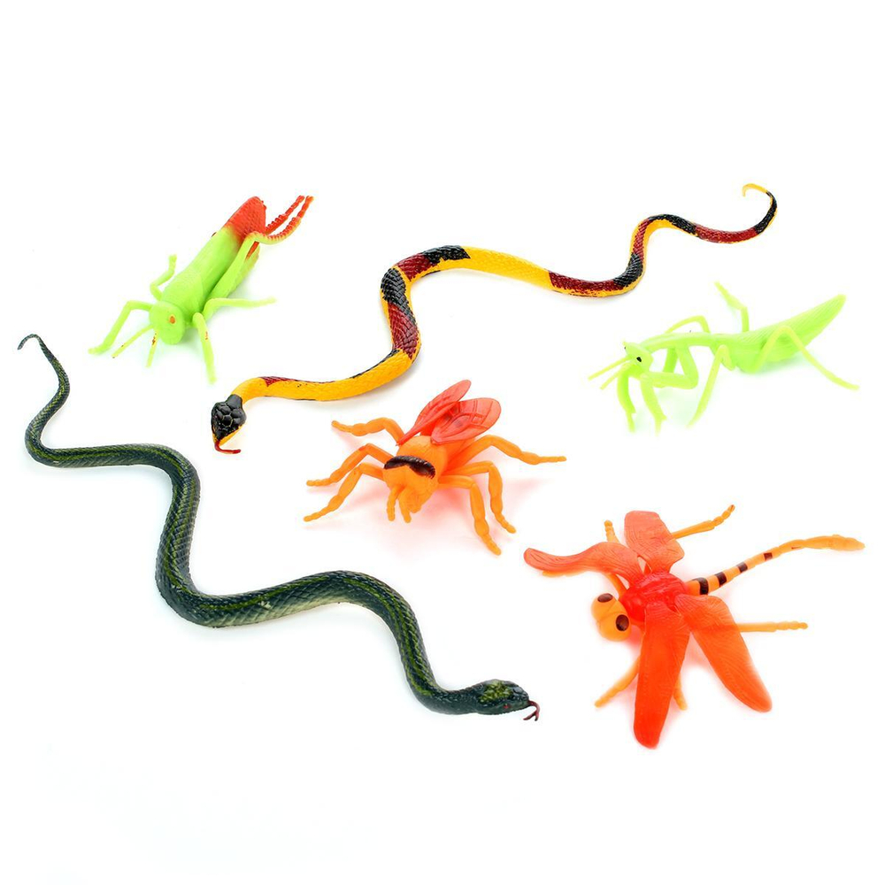 Набор животных 6шт, пакет CL04-69