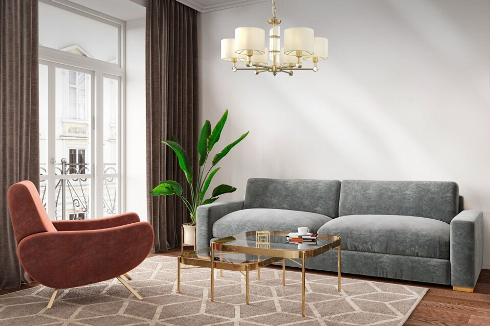 Подвесная люстра Maytoni MOD088PL-06BS
