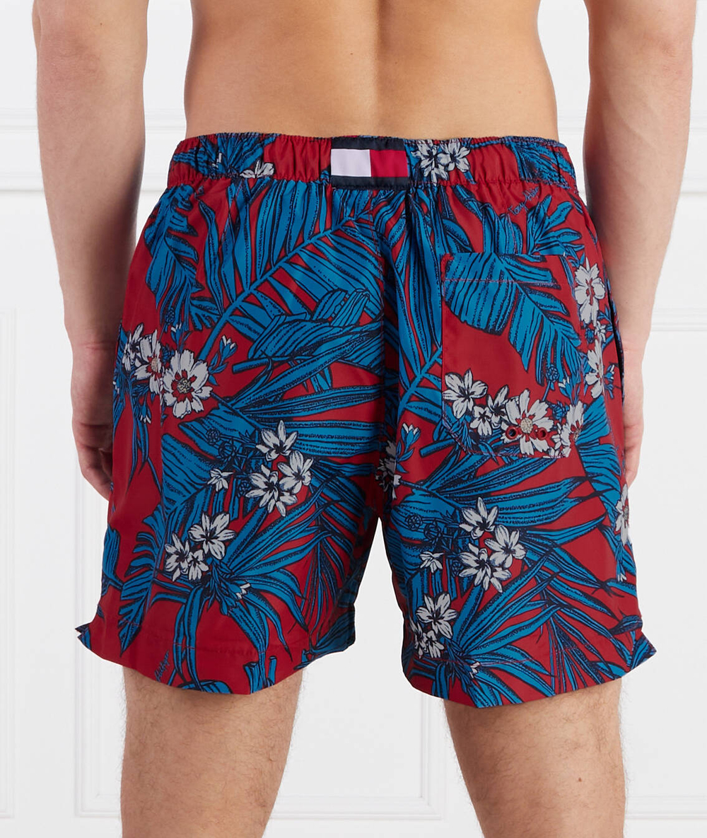 Шорты для плавания MEDIUM DRAWSTRING PRINT Tommy Hilfiger - голубой(UM0UM02827)