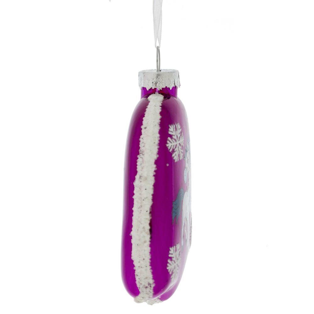 GAEM Украшение новогоднее "Колокольчик с лошадкой", L8 W2,5 H11 см